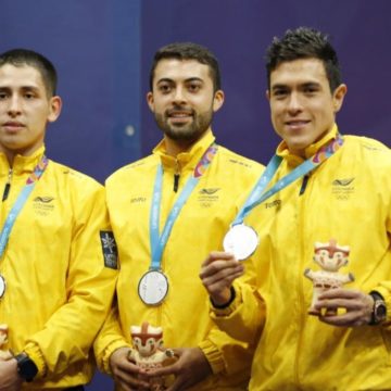 Colombia cerró el squash con una plata y un bronce: arranca el ciclismo de pista