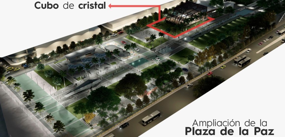 #AtlánticoLíderEnObras: Cubo de cristal, la novedad que la Gobernación traerá a la Plaza de la Paz