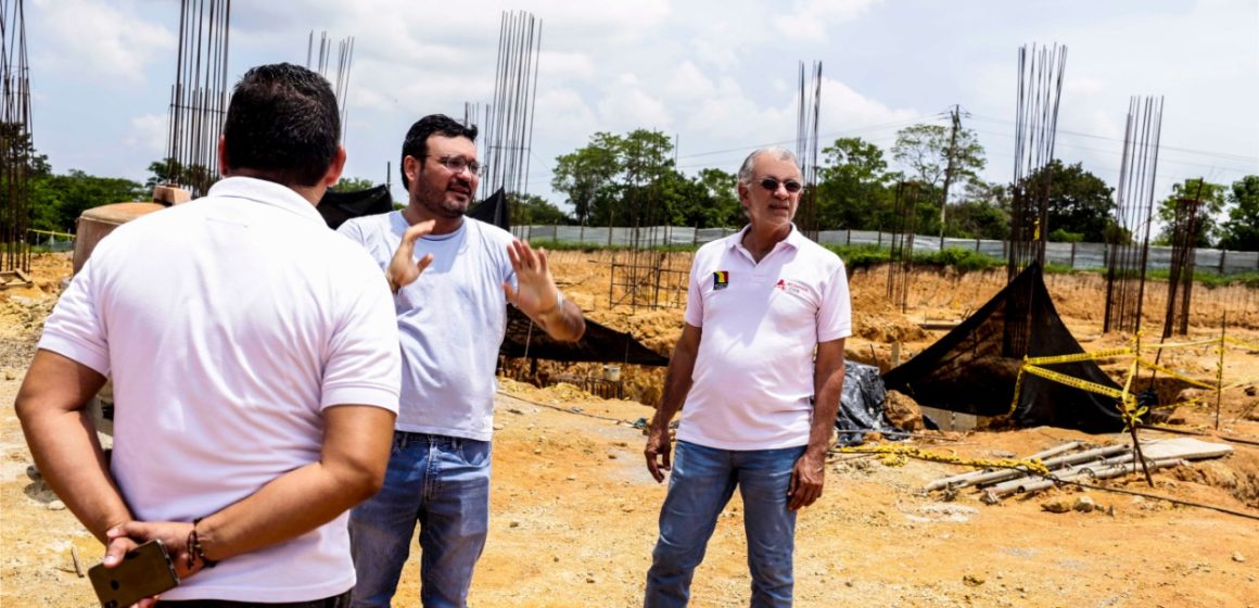 #AtlánticoLíderEnObras: Avanza la construcción del primer bloque de aulas de Uniatlántico en Sabanalarga