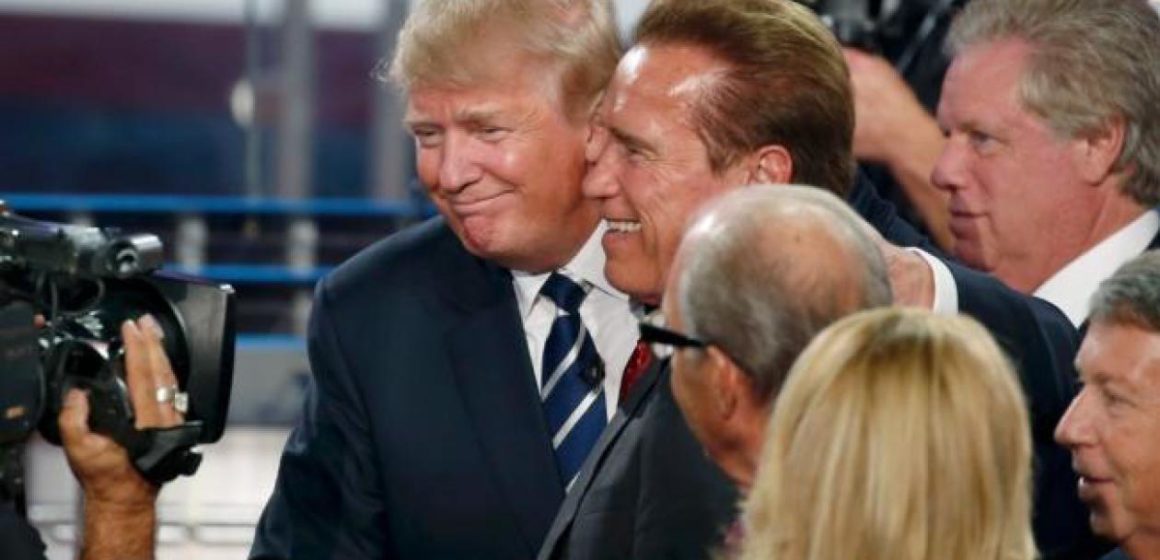 “Donald Trump está enamorado de mí, quiere ser como yo”: Arnold Schwarzenegger