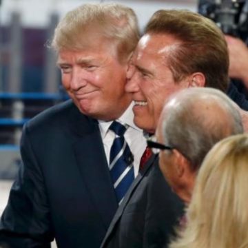 “Donald Trump está enamorado de mí, quiere ser como yo”: Arnold Schwarzenegger