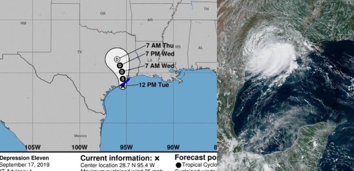 La tormenta tropical Imelda toca tierra en la costa sur de Estados Unidos