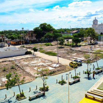 #AtlánticoLíderEnObras: Gobernación despejó lo que será la Gran Plaza de Soledad