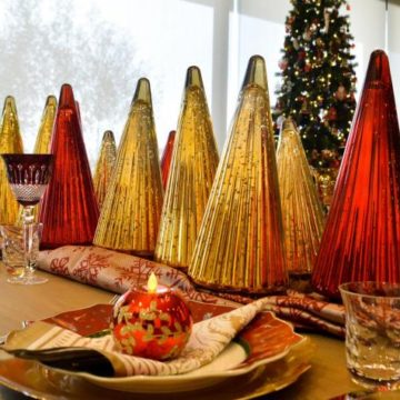 Tendencias para decorar su mesa en Navidad