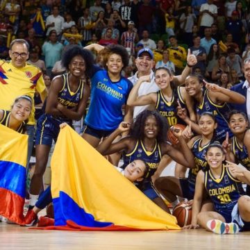 Colombia, campeón del sudamericano sub 17 de baloncesto femenino