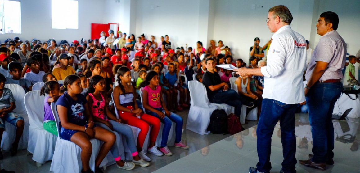 #AtlánticoLíderEnObras: Gobernación escribe una nueva página en la Cultura de Campo de la Cruz