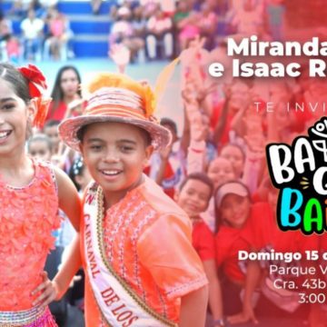 Reyes del Carnaval de los Niños llevan ‘Baila Q Baila’ al Parque Venezuela