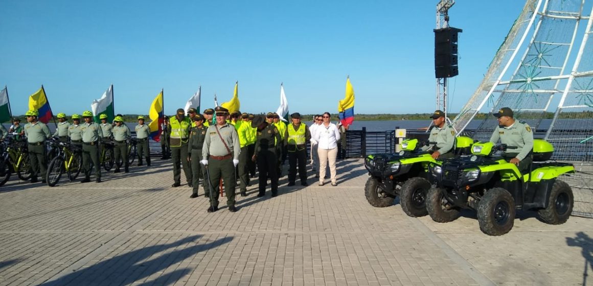 En servicio Distrito de Policía Turístico en Barranquilla: inicia con 73 uniformados
