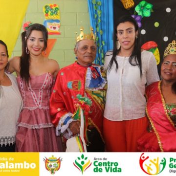 Centro de Vida La Magdalena ya tiene Reina y Rey Momo para el Carnaval 2020