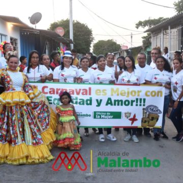 ¡Primera Gestora Social de Malambo emprende campaña contra el maltrato a la mujer!