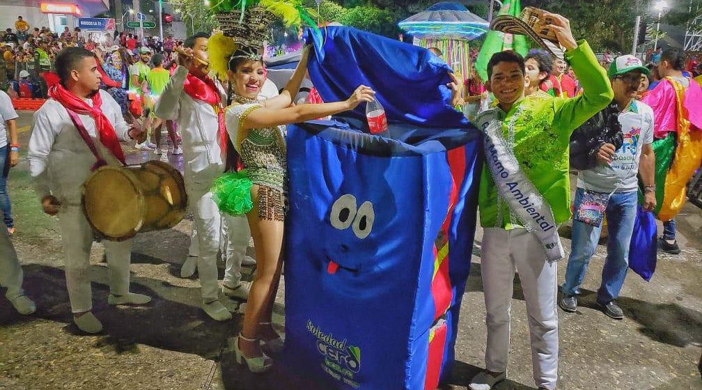 Reina ambiental de Edumas en Guacherna de Barranquilla