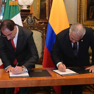 Colombia y México firman memorando de entendimiento para fomentar la cooperación en el sector turístico