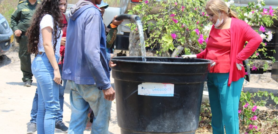 Alcaldía de Malambo suministra agua a veredas y corregimientos para atender emergencia sanitaria