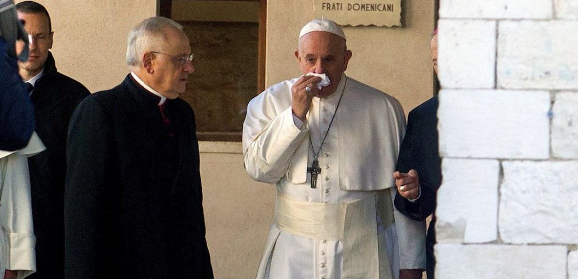 El Papa Francisco dio negativo en prueba de coronavirus, según prensa italiana