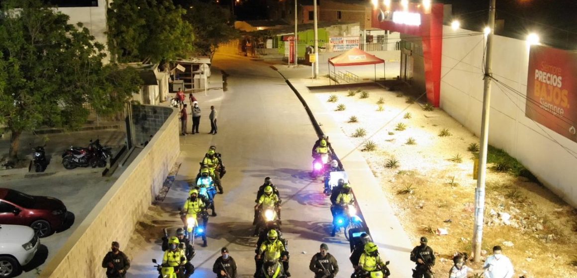 Alcaldía y Policía lideran acciones para el cumplimiento de medidas en Soledad