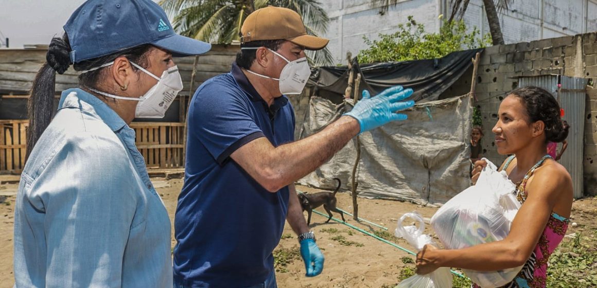 Soledad culminó la primera etapa de entrega de ayudas alimentarias