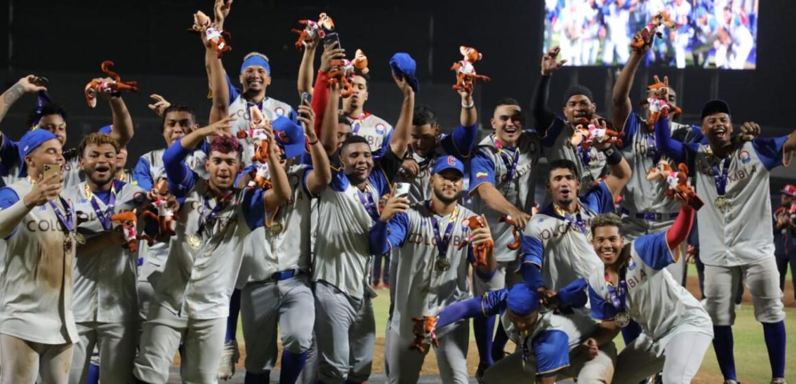 Oro histórico para colombia en el béisbol panamericano