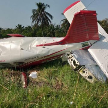 FALLA MECANICA RESPONSABLE DE LA CAIDA DE AVIONETA EN “LA CONDESA”