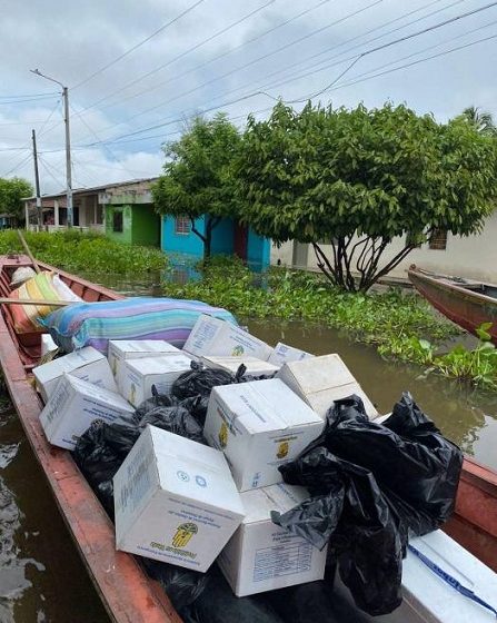 LAS INUNDACIONES TIENE CLAMANDO AUXILIO A LA MOJANA Y EL SAN JORGE.