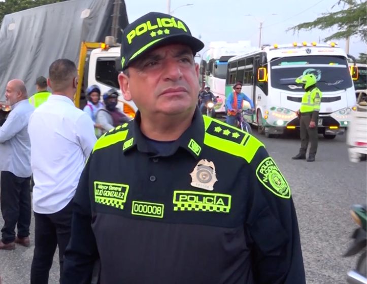 VIENEN A BARRANQUILLA MAS 700  POLICIAS PARA LA PROTECCION DE LOS CONDUCTORES.