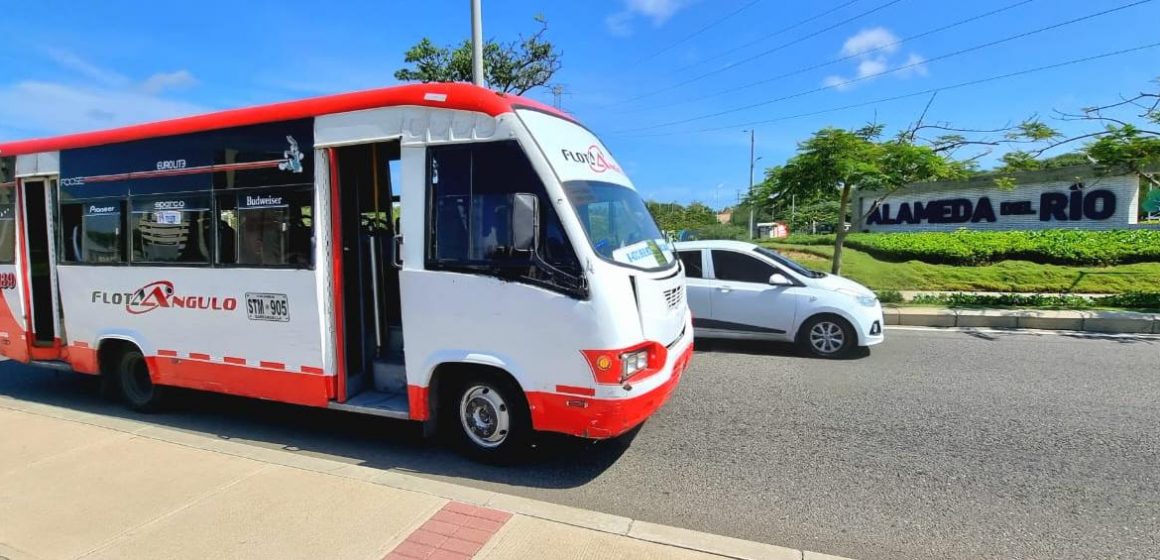 NUEVA RUTA DE BUSES PARA ALAMEDA DEL RIO EN BARRANQUILLA