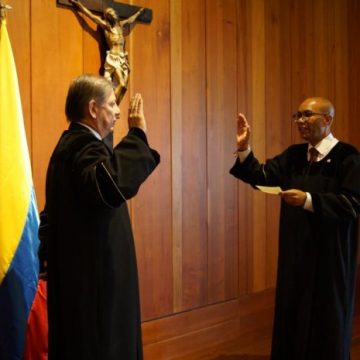 GERSON CHAVERRA LLEGA A LA  PRESIDENCIA DE  LA CORTE  SUPREMA  DE JUSTICIA.