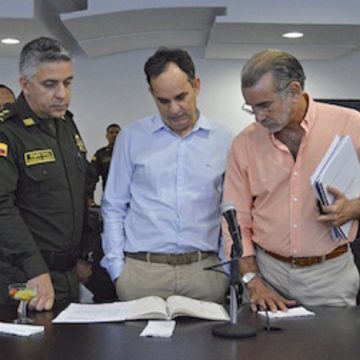 A PETICION DEL GOBERNADOR SE INCREMENTA FUERZA  POLICIAL EN EL ATLANTICO DURANTE LA SEMANA MAYOR.